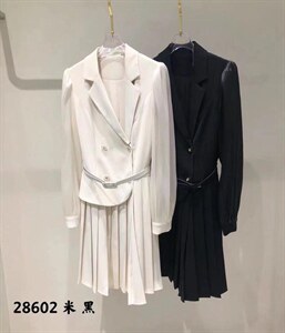 春季现货连衣裙,女装连衣裙,OUSE