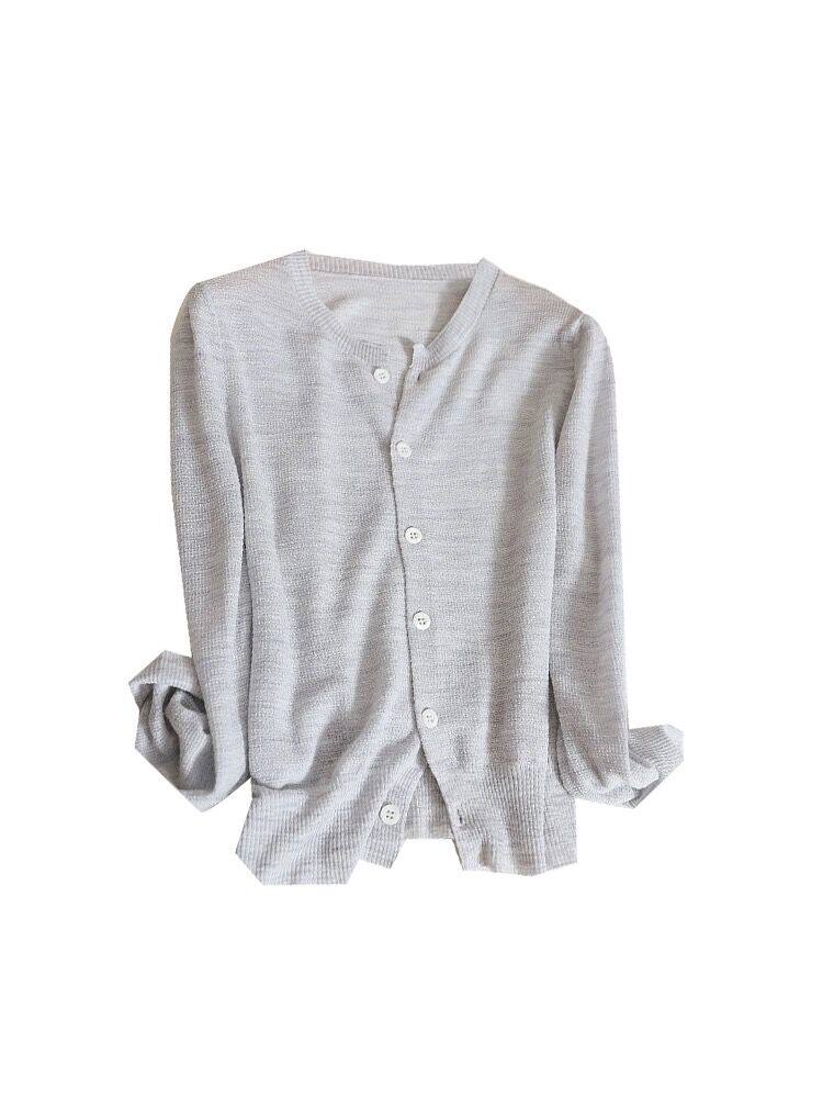 2024秋装新款简约时尚显瘦女士针织打底上衣潮，女装针织衫/毛衣，恩泰羊绒