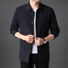 BPM2112钱塘2020-2秋季新款男装夹克中老年男士翻领外套上衣P157，男装夹克，钱塘207-2