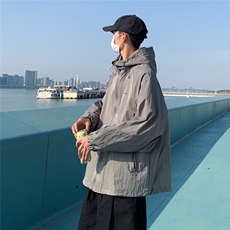 防晒服男潮牌宽松薄款上衣夏季遮阳韩版潮流外套MF05P38，男装夹克，星座1116-2