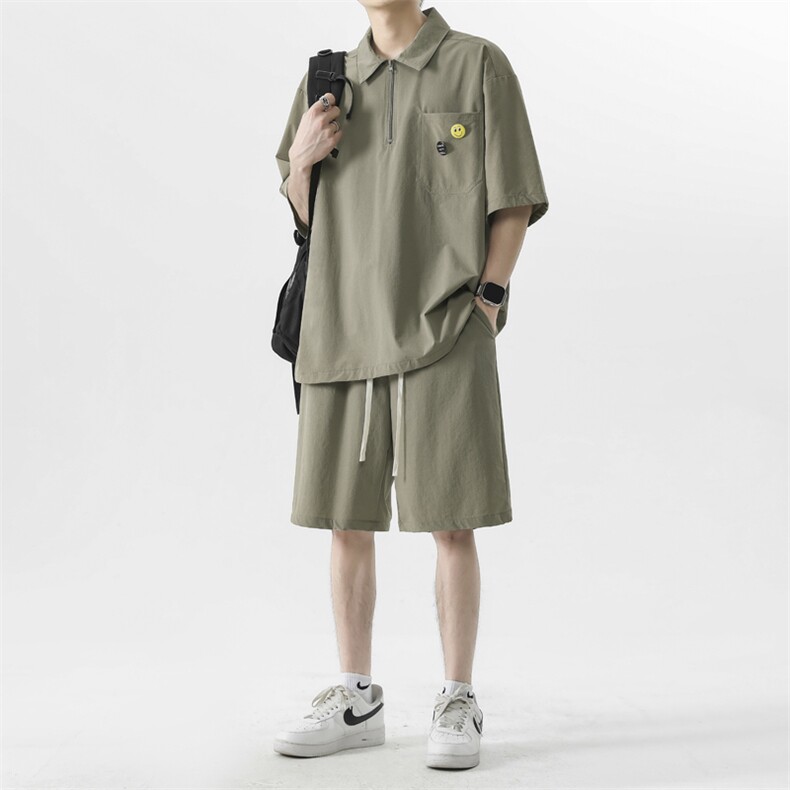 短袖t恤夏季时尚清爽青少年男生休闲运动套装TZ22-特批-70,男装T恤,星座718