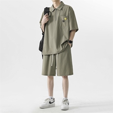 短袖t恤夏季时尚清爽青少年男生休闲运动套装TZ22-特批-70，男装T恤，星座718