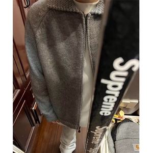 【有货】DM349-P65美式复古潮流宽松百搭休闲常规拉链长袖加厚图片