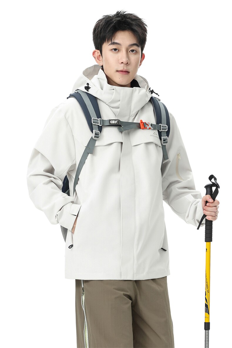 冲锋衣男款2025新款秋季户外登山服休闲夹克外套Q5573-P68,男装夹克,星座610（原A335）