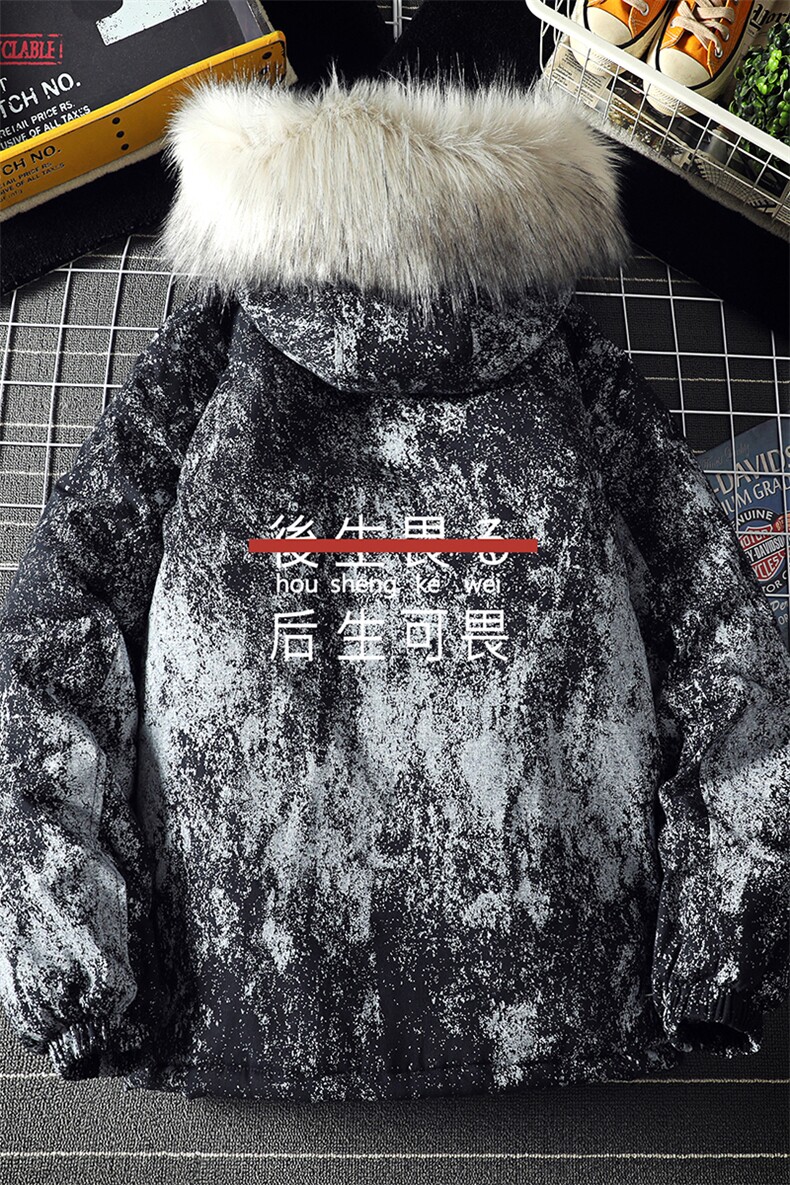 MC49028-P135日系潮衣男大码派克服男工装服外套袄,男装棉衣,电商A040A