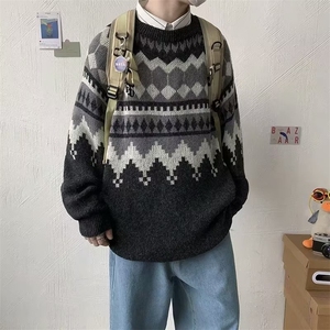 情侣装秋冬新款韩版宽松慵懒风毛衣高级感小众针织衫MY131-P40图片