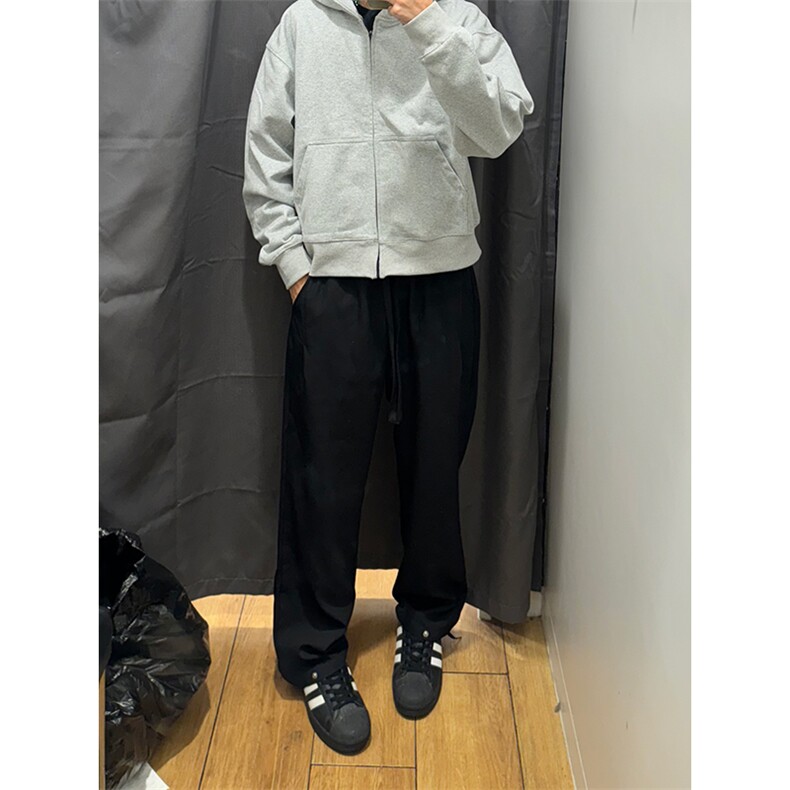 港风抖音大码休闲裤长裤品质西裤直筒裤A014-DY2172-P55,男装西裤,电商A014