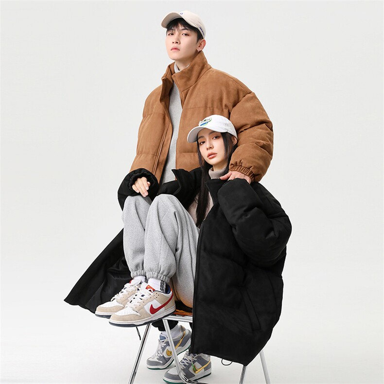 情侣麂皮绒棉服男冬新款情侣棉衣外套加厚棉袄羽绒服MY8805-P68，男装棉衣，星座205-1