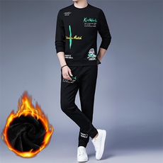 CA90835钱塘2020-2春秋新款时尚休闲帅气中青年男士套装P180，男装休闲套装，钱塘207-2