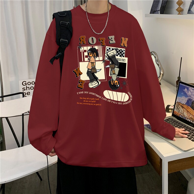 量大图低于控价自动【有货】长袖T恤HD019-1-CT25147-P25,男装T恤,电商019-1