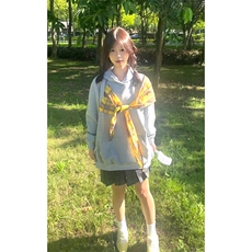 【有货】WY904CC-特P48设计感蝴蝶结连帽卫衣男女同款，男装卫衣，星座1007（原301D）