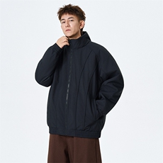 现货美式休闲加厚雪山棉衣夹克外套立领纯色三防户外工装棉服，男装夹克，电商A486-1