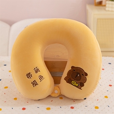 予朵玩具网供 水豚颈枕