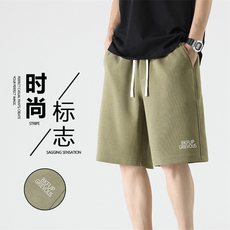 2026夏季新款短裤青少年直筒运动宽松休闲五分裤子XD1713-特批-29图片