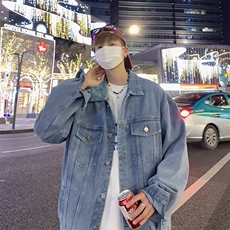 单排扣青少年翻领长袖春秋季潮牌高街痞帅8824-P57，男装卫衣，星座1109-3