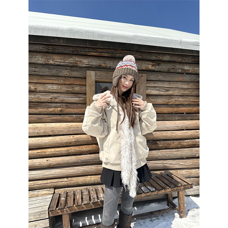 现货高品质美式高街冬季重磅座山雕大毛毛领pu皮棉衣男女加厚外套，男装皮衣，电商A486-1