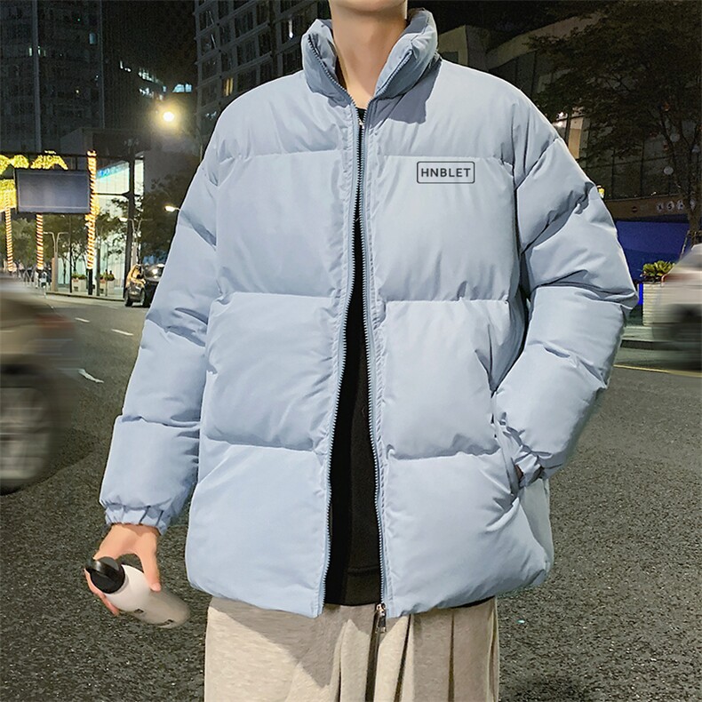 帅气棉衣男2024秋冬新款立领休闲纯色韩版潮A161-2-503-P65，男装棉衣，电商A161-2