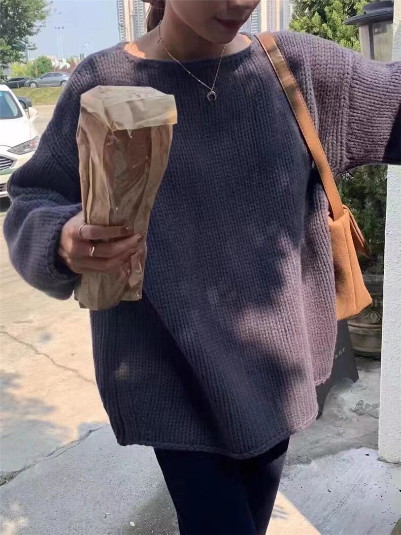 秋季新款舒适显瘦时尚百搭五针圣诞红套头衫,女装羊毛衫,恒恩羊绒