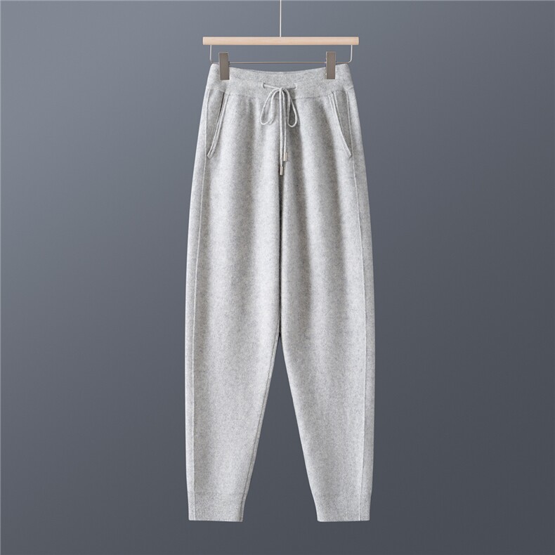 2025秋冬时尚百搭通勤小脚裤通勤，男装休闲裤，特麦惠羊绒