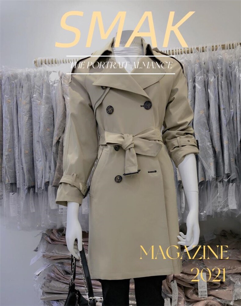 秋装风衣新款，女装风衣，欧卡达