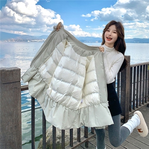 2C085-Q129P330K498 新款棒球服90白鸭绒夹克外套图片
