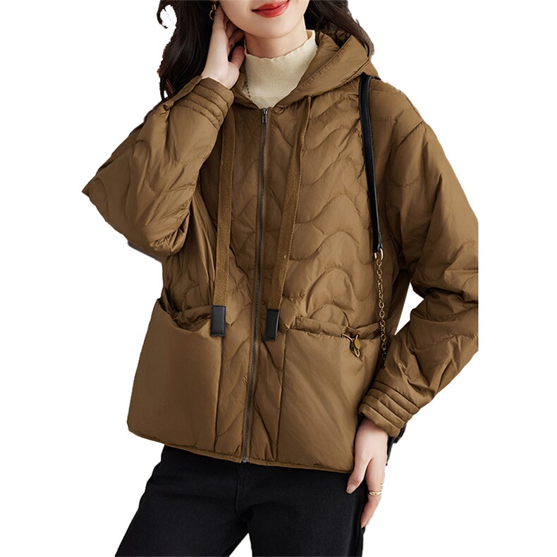 2023冬装新款时尚潮流有范羽绒服,女装羽绒服,姿萝菲