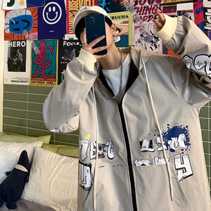 7XL~M 2021秋冬新款港风中长款风衣大衣潮男加肥加大码胖子控价98图片
