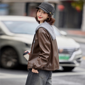 【冬季女装新款】可脱卸毛线帽加绒加厚皮棉P-145图片