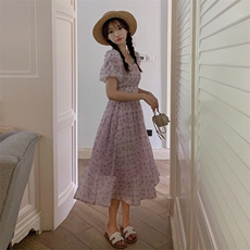 【新款现货】碎花连衣裙82369-P115-K165，女装连衣裙，辉之琳