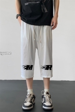 冰丝七分裤男大码速干短裤男五分裤QK72312-P25，男装休闲裤，电商A040