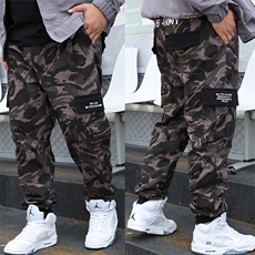 男大码春秋弹力迷彩工装裤5032-1_388(M-4XLP505XL-9XLP60)，男装休闲裤，星座1516-1