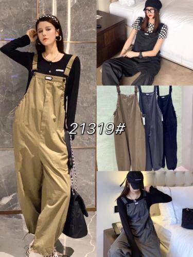 【现货】秋季新款时尚潮流休闲背带裤，其它，你别走