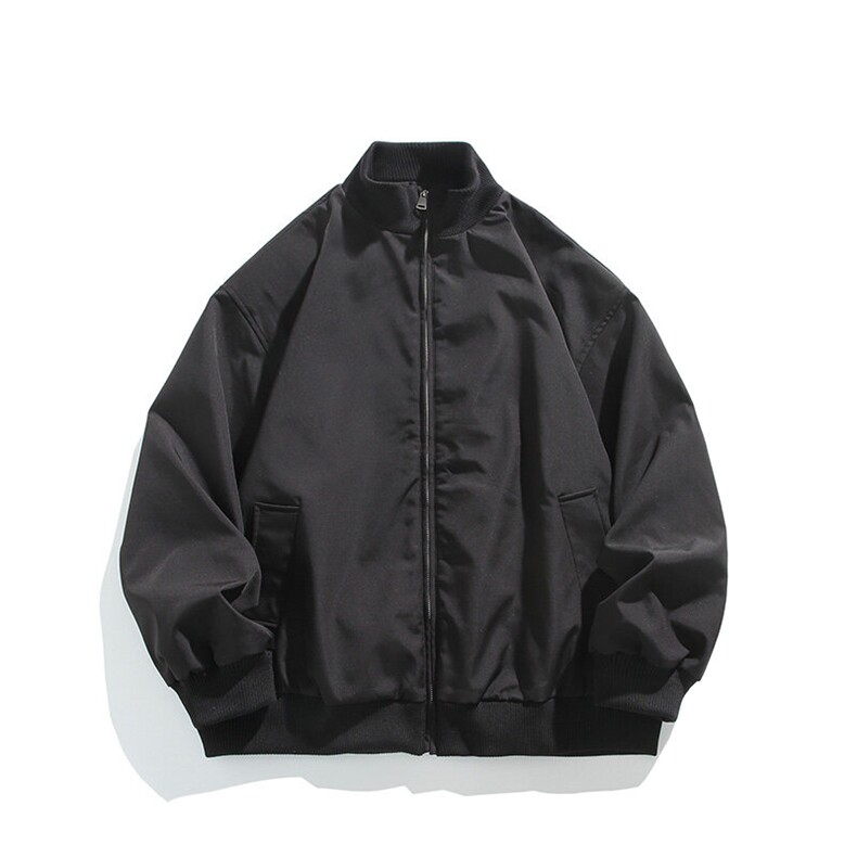 主推现货美式高街立领棒球飞行夹克短款外套男25XJ55217特批35，男装夹克，电商A042