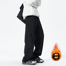 【现货】A751加绒-特P45控78加绒加厚防水冲锋裤休闲裤弯刀裤，男装休闲裤，电商B335