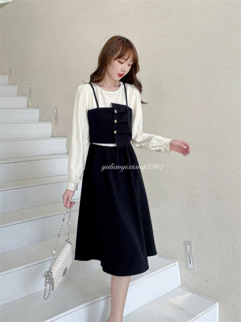 秋季新款连衣裙，女装连衣裙，雨恋依香(1F)