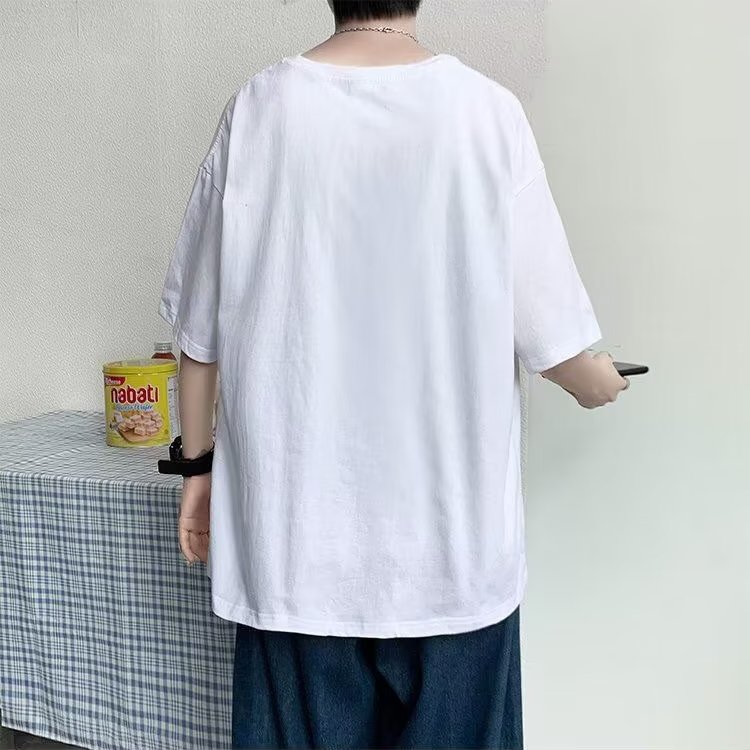 五分袖潮潮流城市风貌圆领男印花T恤标准时尚潮牌夏季青春流行,男装T恤,星座716-2