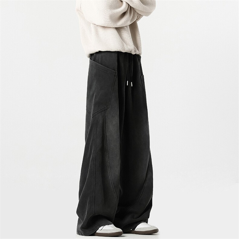B258-K9903-P65控88抖音品质休闲裤面料成分70%棉30%聚酯纤维,男装休闲裤,电商B258