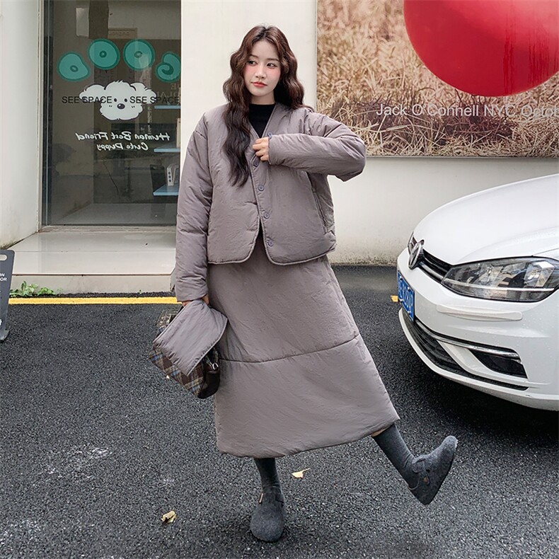 新款韩版三件套棉服2C123-Z1004-P265-K390,女装棉衣/棉服,2C123