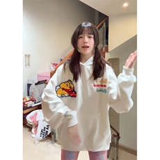 【有货】WY901CC-特P52美式心情小狗系列刺绣魔术连帽卫衣，男装卫衣，星座1007（原301D）