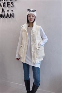 2021冬季新款90绒马甲,女装马甲,曼希野