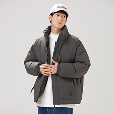 现货美式高街休闲夹克冬季立领纯色三防户外工装加厚棉服外套，男装夹克，电商A486