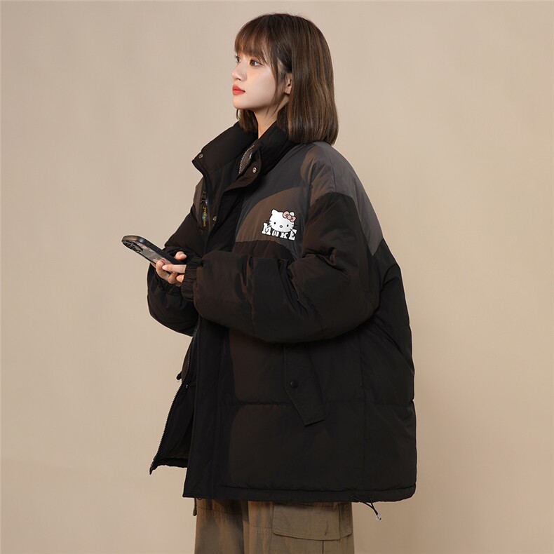 中性风新款冬季卡通印花棉服外套TPMY64301特批P85控138,男装棉衣,电商A268