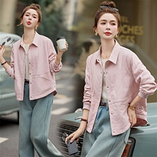 2026春秋新款女士外套休闲上衣，女装短外套，余墨