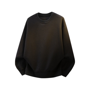 S210/特P35春装新款圆领卫衣男大码宽松潮牌长袖T恤休闲套头外套