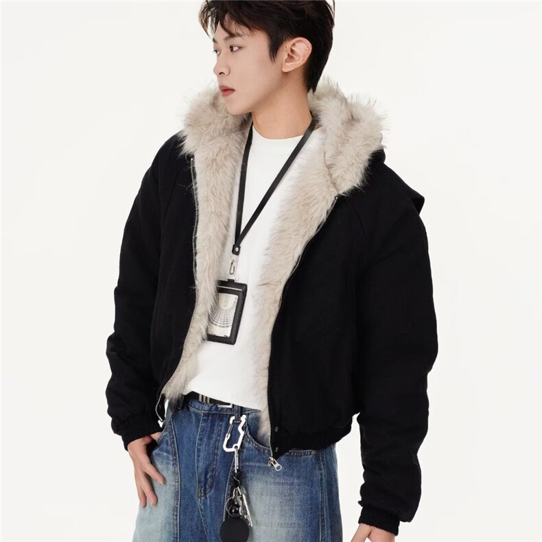 【】DW273-特价95原版对图抖音天猫高品质座山雕冬季加厚棉服,男装棉衣,星座603-2