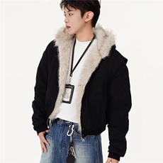 【】DW273-特价95原版对图抖音天猫高品质座山雕冬季加厚棉服，男装棉衣，星座603-2