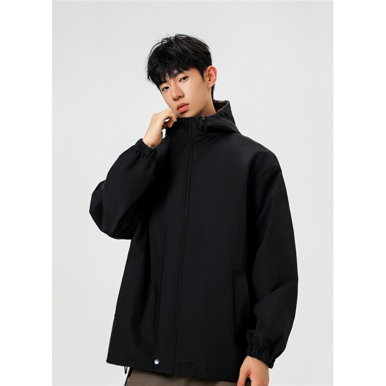 可二开小香风拼接面料大码M-5XL夹克100%聚酯纤维JK78079P75控118,男装夹克,星座226-1