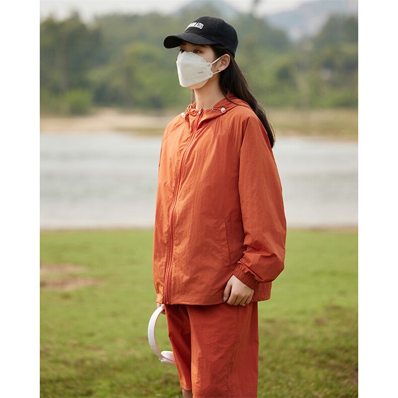 夏季薄款UPF50+防紫外线皮肤衣男宽松钓鱼防晒服套装2360-682-P55,男装休闲套装,星座1403A
