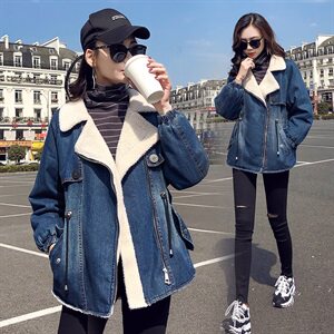 棉衣/棉服2020年冬季女长款时尚简约舒适长袖加厚保暖图片