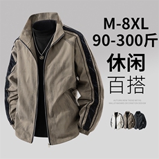3D大码男士休闲夹克外套8510-P70控108大码元，男装夹克，星座209